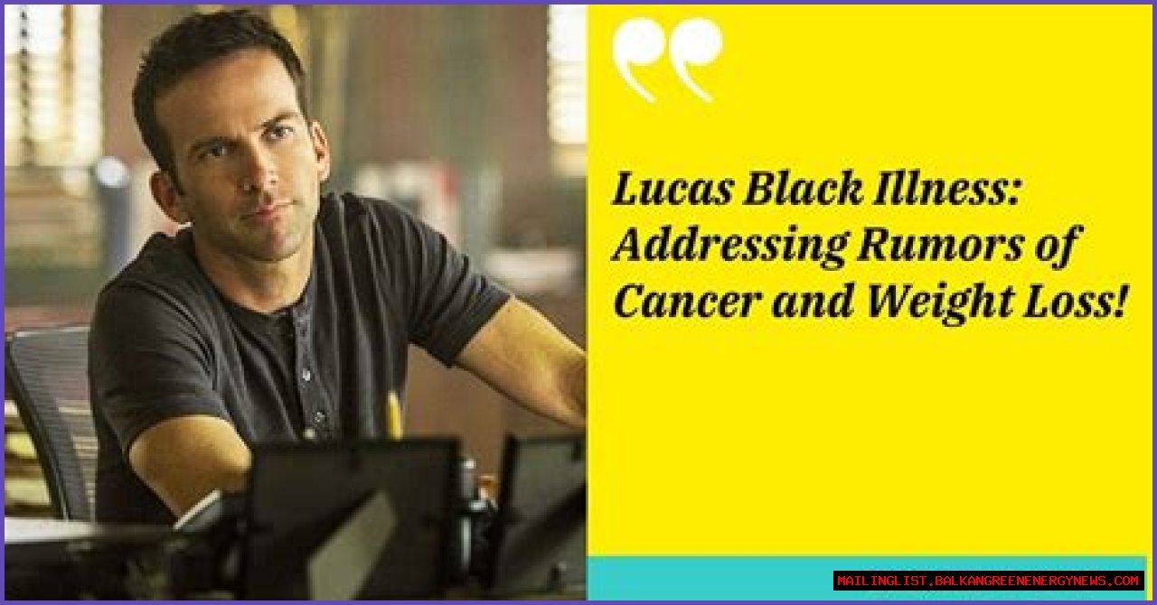 The Truth About Lucas Black's Illness Revealed